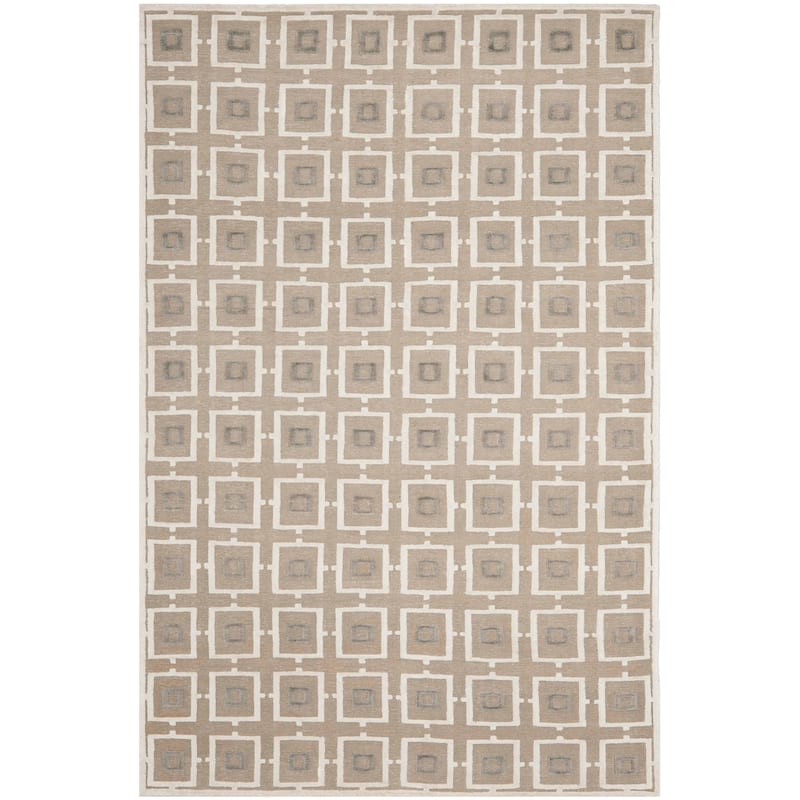 SAFAVIEH Couture Hand-knotted Tibetan Tindara Modern Wool Rug
