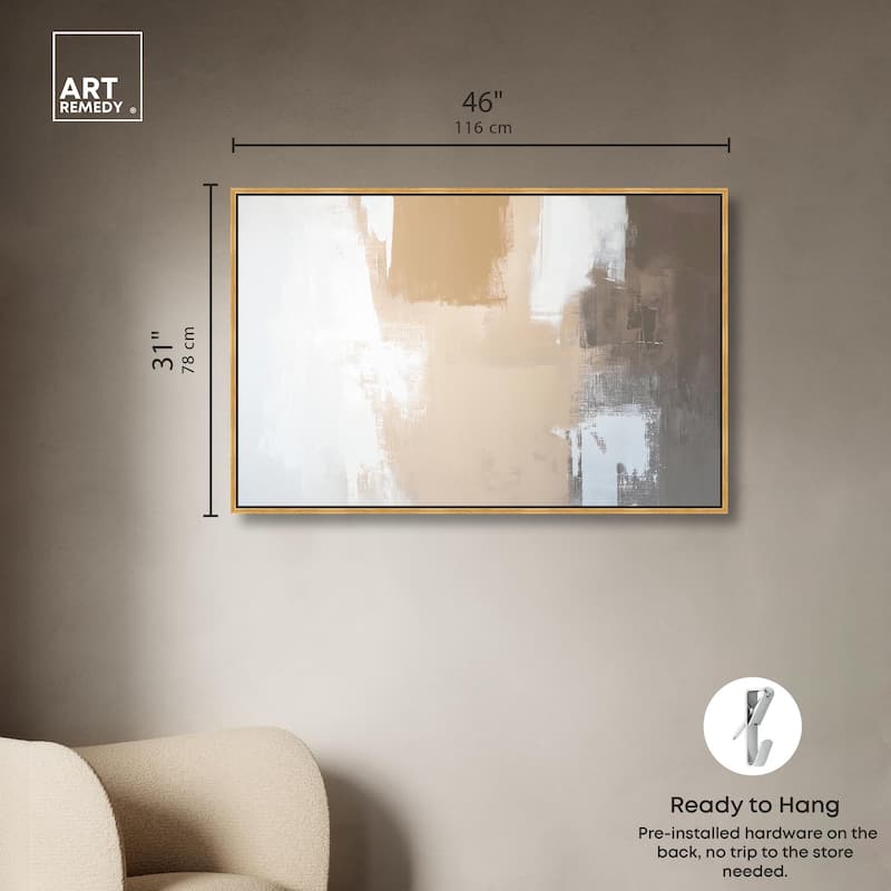Solace in Softness II Canvas by Art Remedy