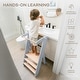 preview thumbnail 10 of 24, Kids Step Stool for Ages 3+ by Comfy Cubs