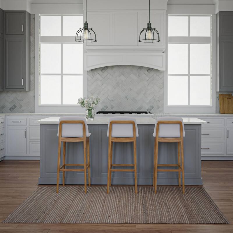 Alora Decor Nolan Hand-woven Brown Wool Rug