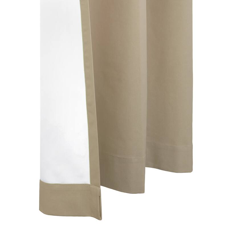 Weathermate Topsions 3-way Header Insulated Curtain Panel Pair