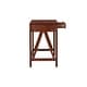 preview thumbnail 13 of 12, Linon Cranesbill Antique Tobacco Writing Desk