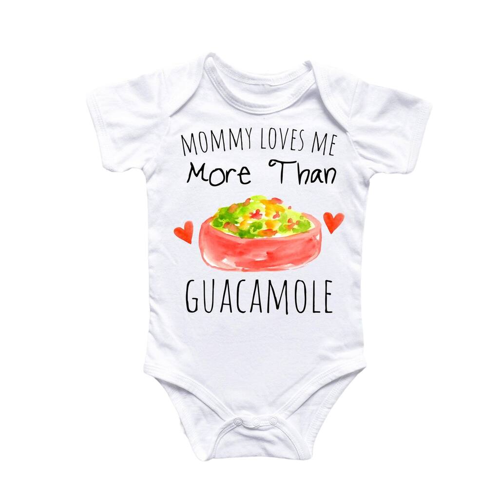 Guacamole Love- Baby Boy Girl Clothes Infant Bodysuit Funny Cute Newborn