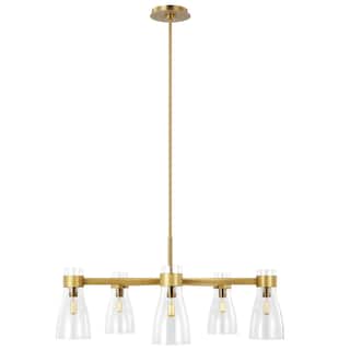 Generation Lighting Mid-Century Modern Moritz Five Light Chandelier - 34