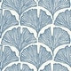 preview thumbnail 2 of 20, Tempaper Feather Palm by Novogratz Peel and Stick Wallpaper Waverly Blue