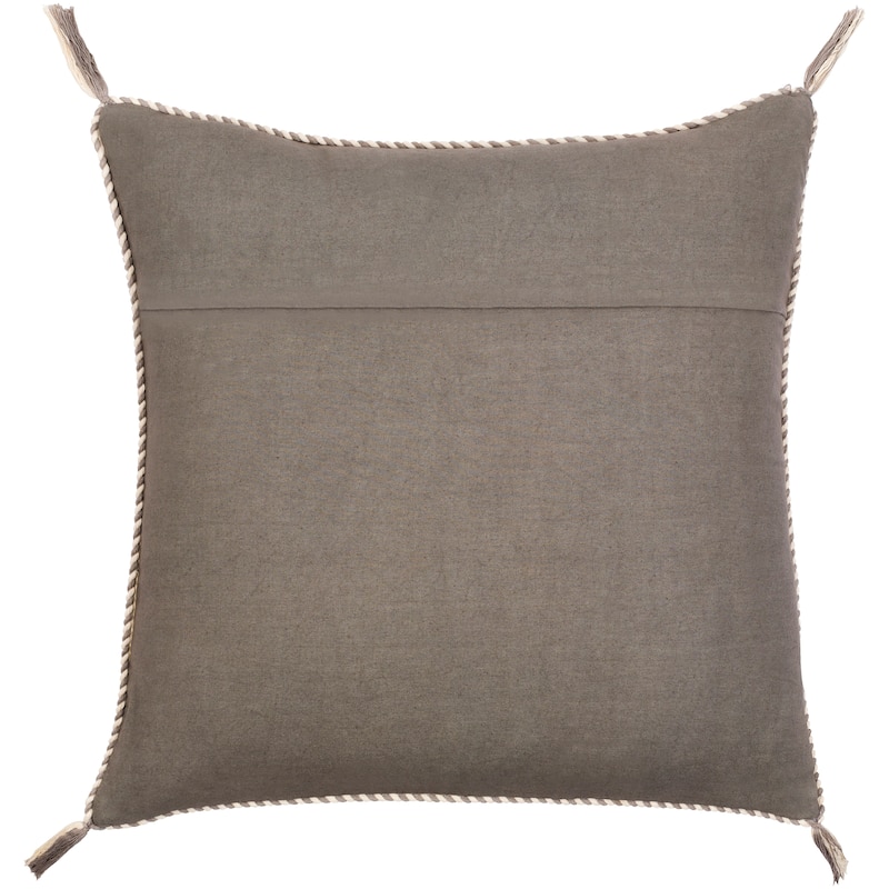 Herman Cottage Braided Tassel Throw Pillow