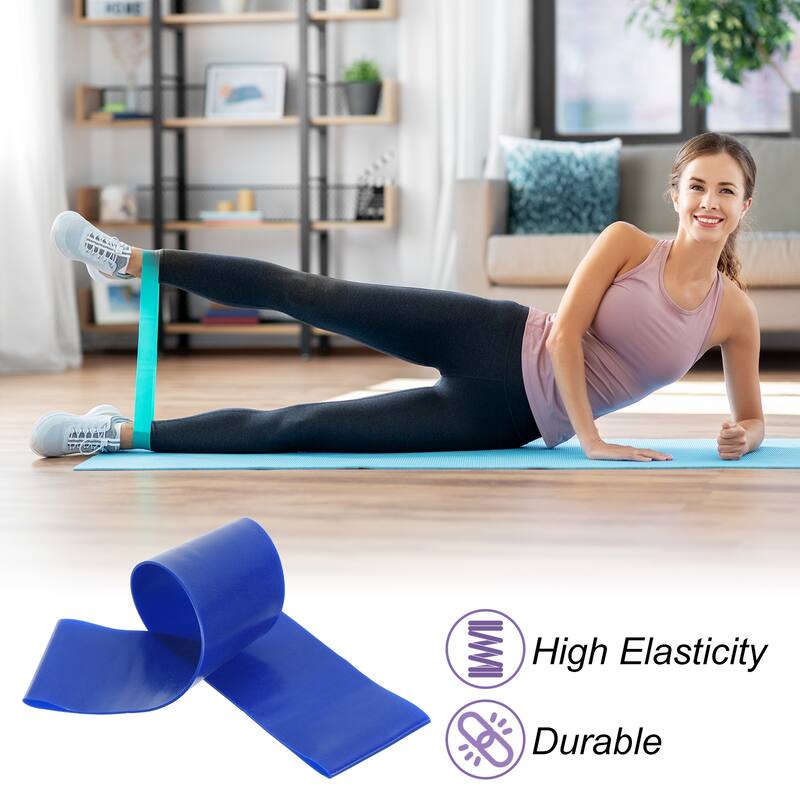 2Pcs Yoga Blocks and 1Pcs Resistance Band Set EVA