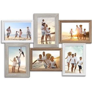Camden Reed Romantic 6-Piece Collage Frame Set, Cut Join Design for ...