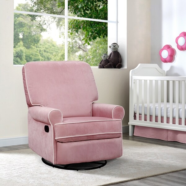 pink rocker glider