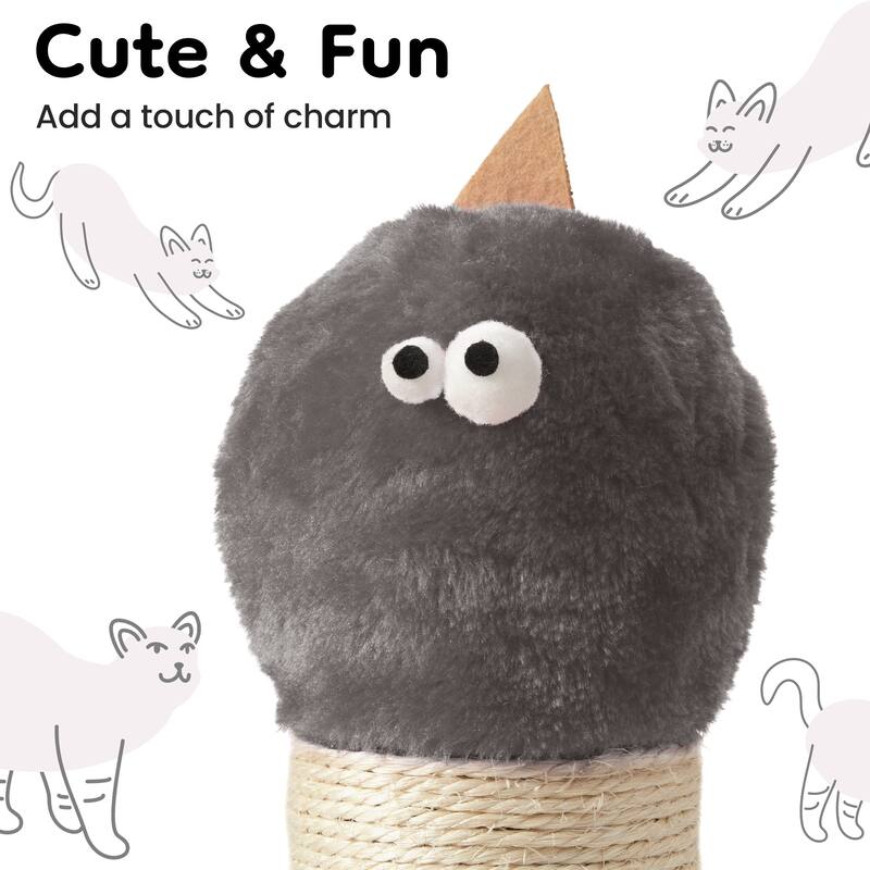 22" Monster-Shaped Cat Scratching Post