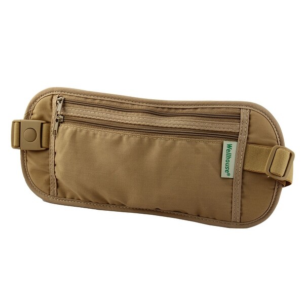 Wellhouse Authorized Keys Phone Pouch Holder Jogging Sports Waist Bag Khaki S