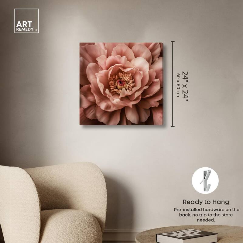 Romantic Elegance II Canvas by Art Remedy, Gallery Wrapped