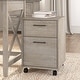 preview thumbnail 46 of 49, Key West 2 Drawer Mobile File Cabinet by Bush Furniture Washed Gray