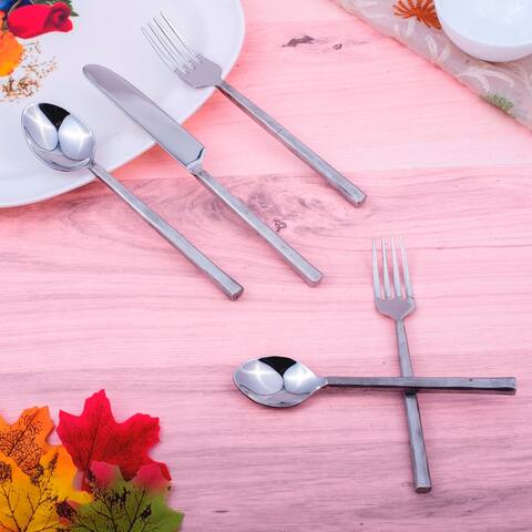 Inox Jason Design 5-piece Nascent Steel Flatware Set