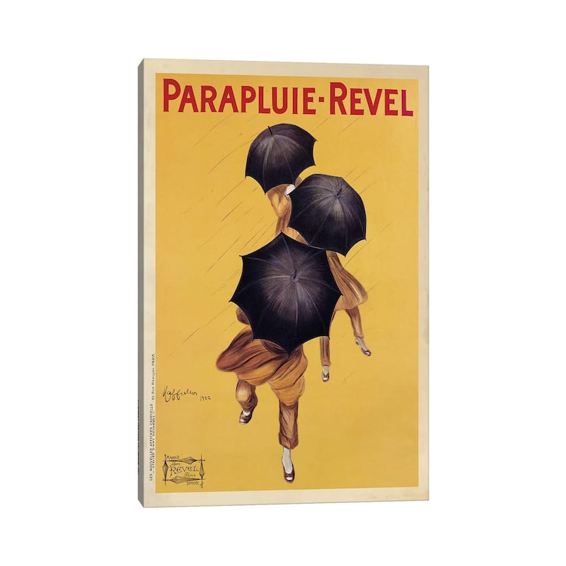 iCanvas "Parapluie-Revel, 1922" by Leonetto Cappiello Canvas Print