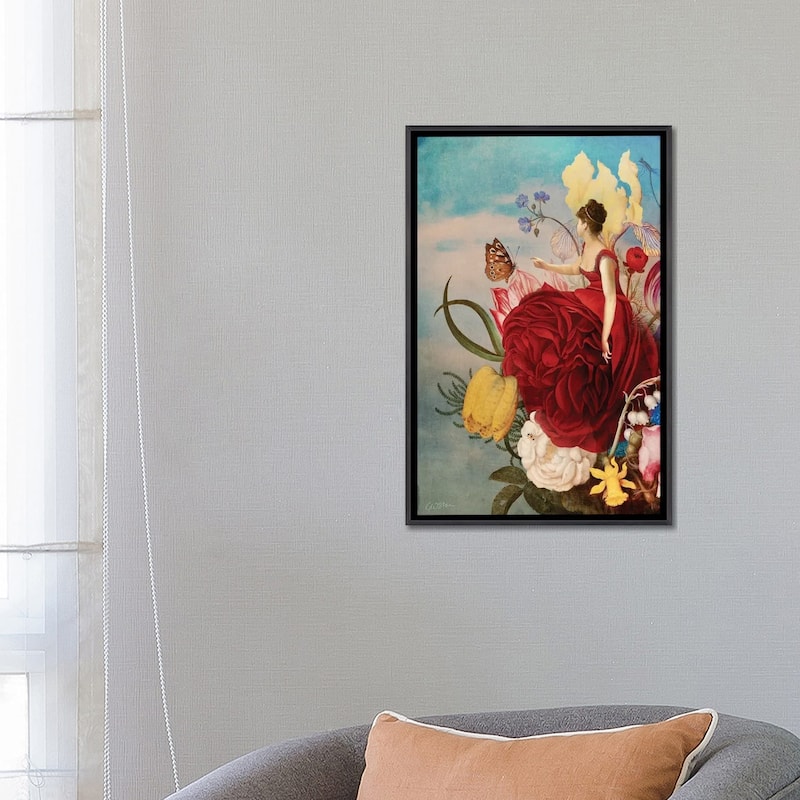 iCanvas "The Bouquet" by Catrin Welz-Stein Framed