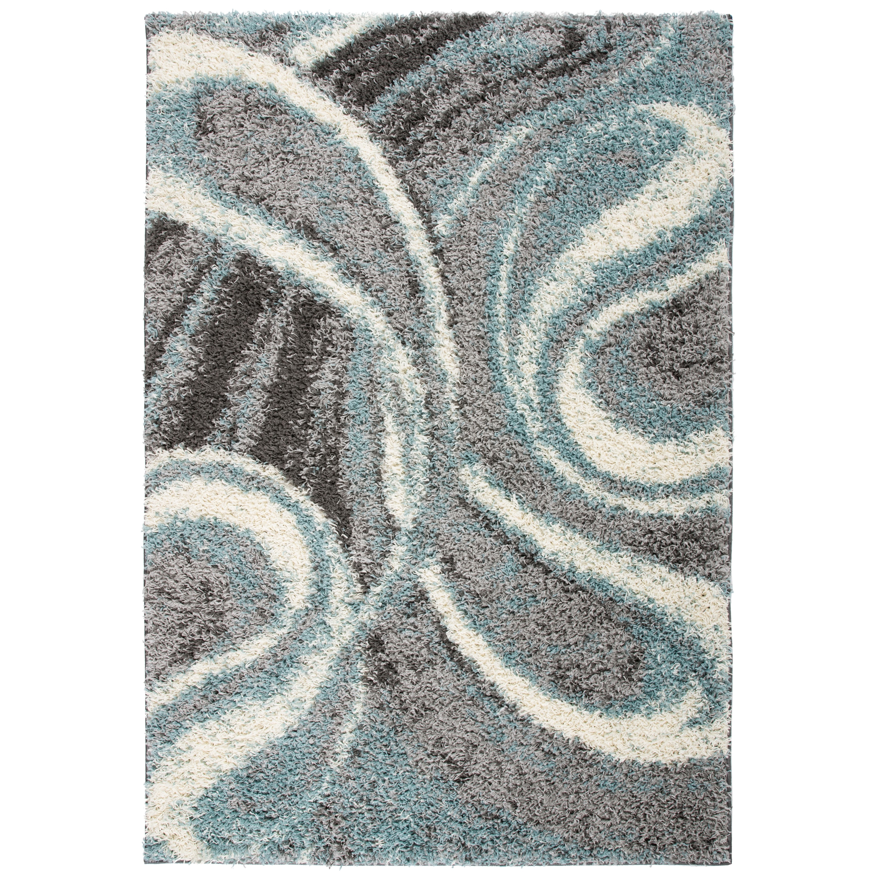 Rugshop Solid Cozy Plush Shag Area Rug 7'10 x 10' Dark Gray Rugshop Solid Cozy Plush Shag Area Rug 7'10 x 10' Dark Gray