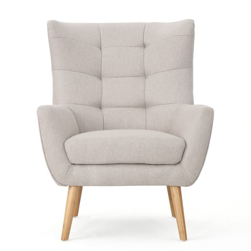 Wheat 32.5" High Back Wingback Chair