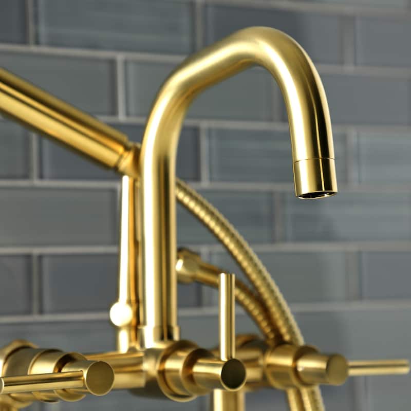 Concord Deck Mount Clawfoot Tub Faucet