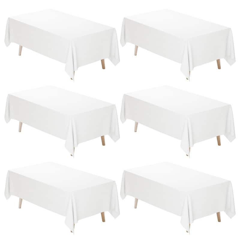 6 Pack Table Cloth for Rectangle Table