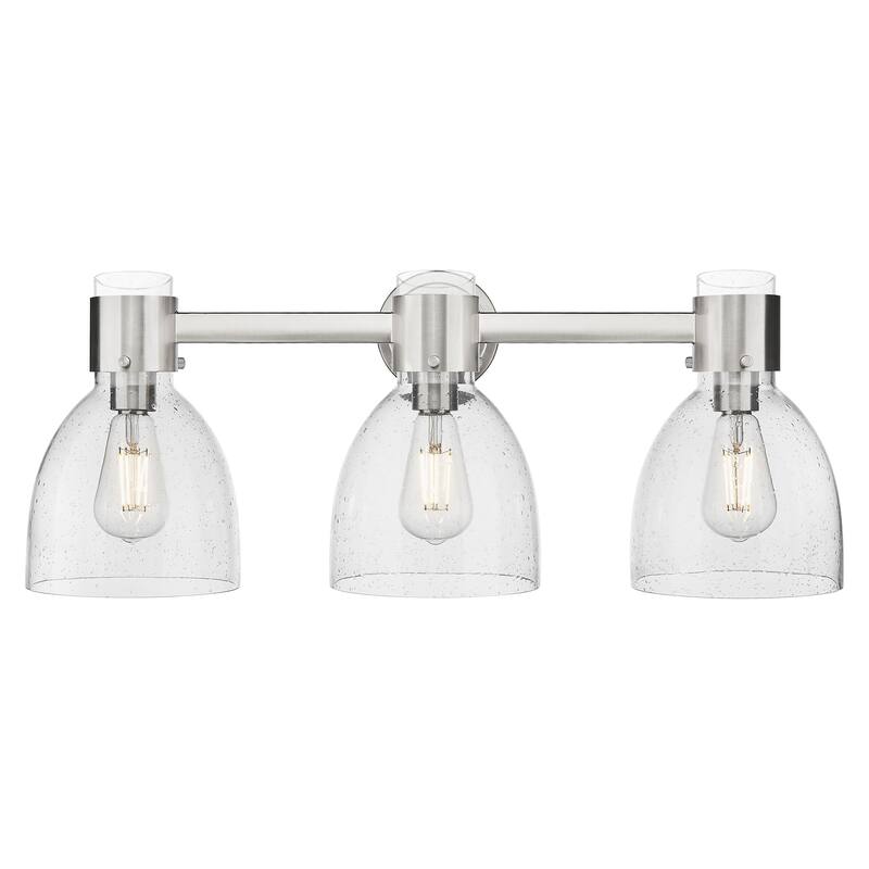 Innovations Lighting 464-3W-G464D-7SDY Lawton Bell 3 Light 24" Wide - Satin Nickel