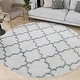 preview thumbnail 33 of 76, Warby Shag Farmhouse Geometric Indoor Area Rug