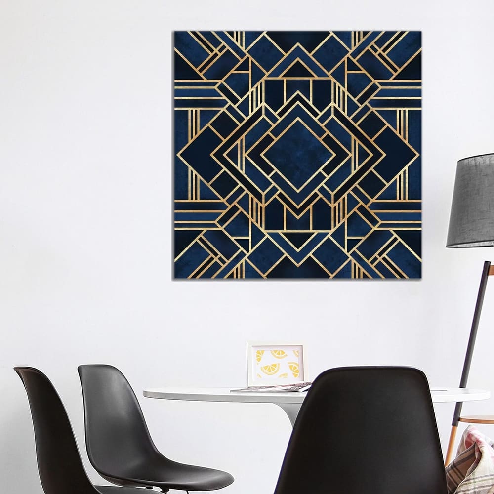 iCanvas "Art Deco III" by Elisabeth Fredriksson Canvas Print