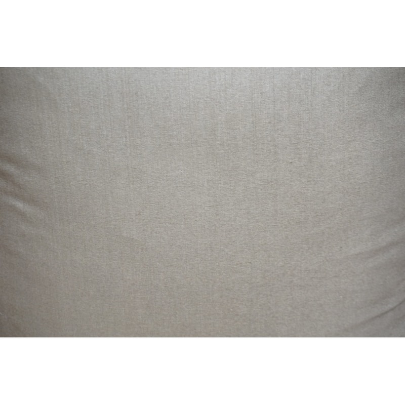 Home&Manor Premium Silk Throw Pillow 18" Olive
