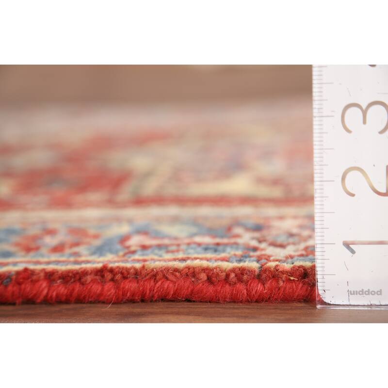 Geometric Heriz Serapi Oriental Accent Rug Hand-Knotted Wool Carpet - 2'0" x 3'0"