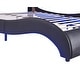 preview thumbnail 26 of 25, Merax Upholstered Faux Leather Platform Bed with LED Light