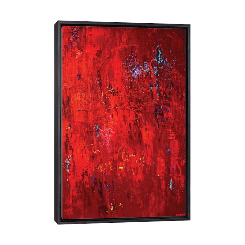 "Red" by Osnat Tzadok Framed