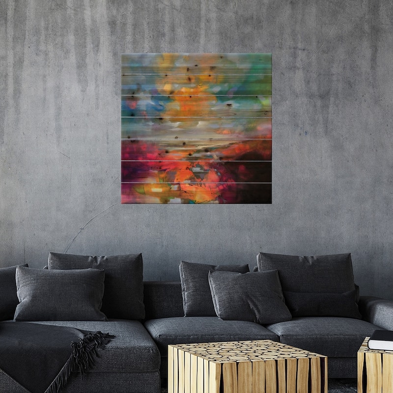 Warmth Prevails Print On Wood by Scott Naismith - Multi-Color