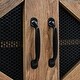 preview thumbnail 10 of 15, TV Stand Wood Metal TV Console Entertainment Center for TVs Up to 44"