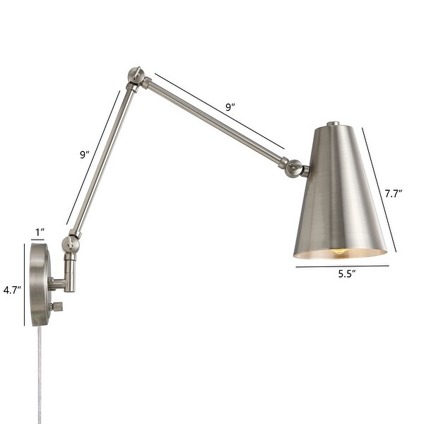 Vovovo swing arm lamp top