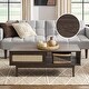 preview thumbnail 12 of 14, Mopio Haylee Modern Farmhouse Boho Coffee Table