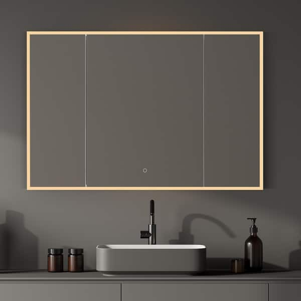 Altair Carsoli Rectangle Frameless Surface-Mount/Recessed LED Lighted ...