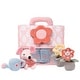 preview thumbnail 1 of 2, Lambs & Ivy Lambs & Ivy Floral Cottage 5pc Interactive Flowers & Mouse Plush Play Set Toy