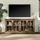 preview thumbnail 16 of 38, Middlebrook 58-inch Rustic 4-Door TV Console Rustic Oak