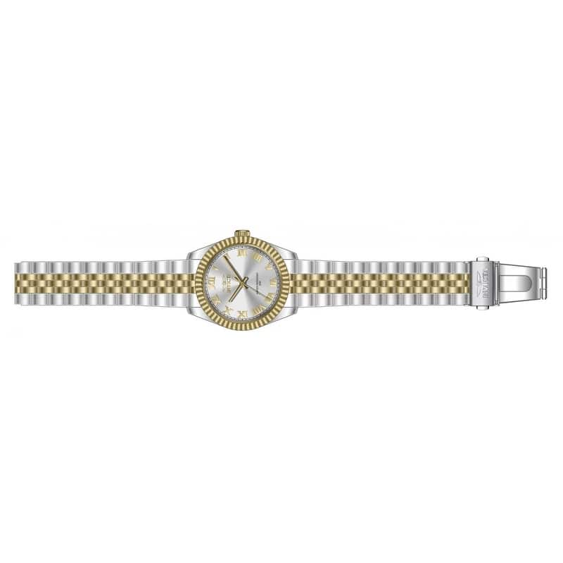 Invicta Men's 47402 Specialty Quartz 3 Hand Silver Dial Watch