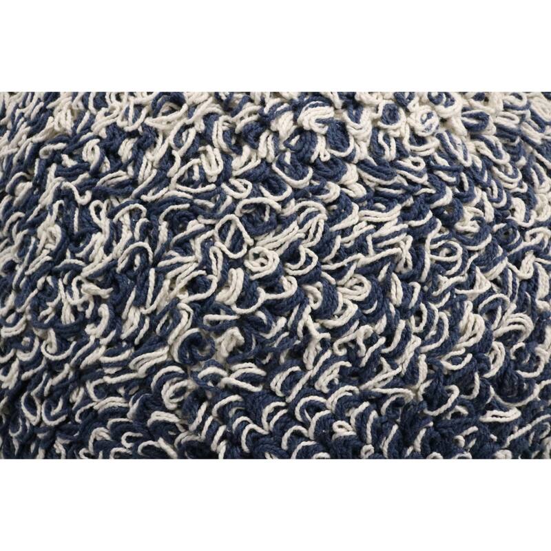 Home&Manor Trento Wool & Cotton Designer Throw Pillow