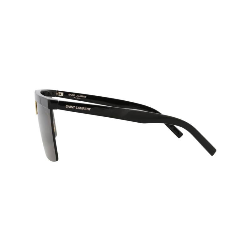 Saint Laurent Shield-Frame Acetate Sunglasses