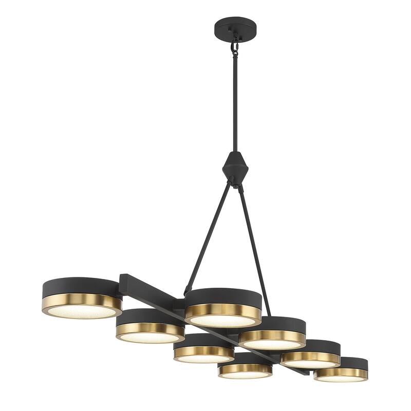 Savoy House 1-1636-8 Ashor 8 Light 60" Wide LED Chandelier