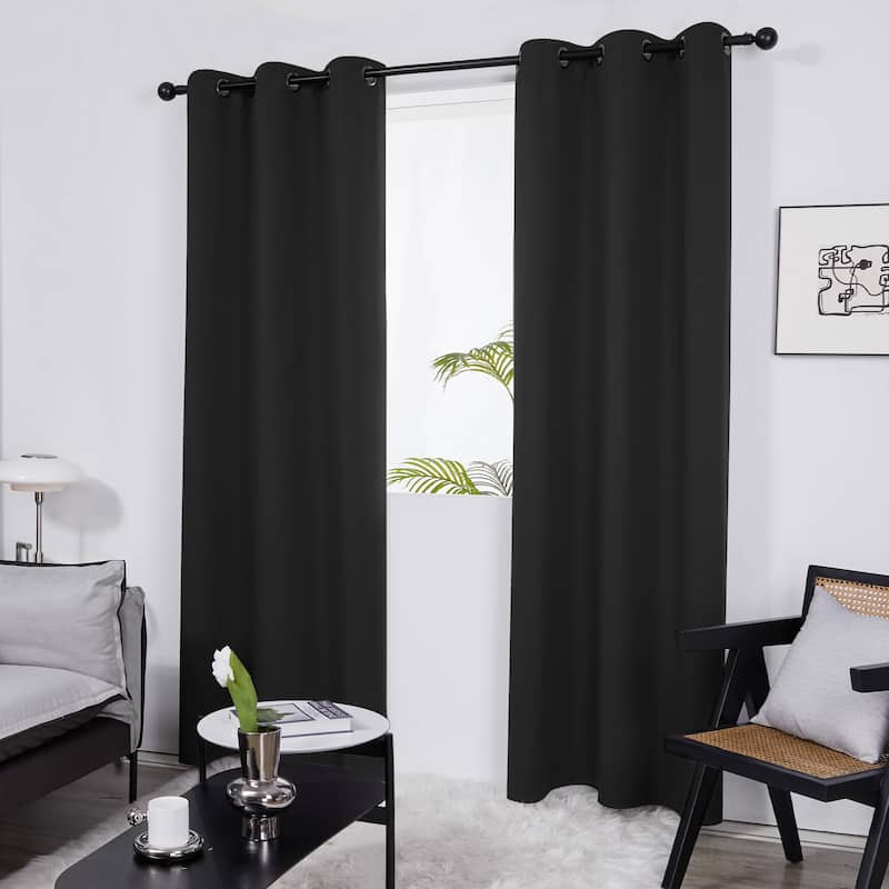 Deconovo Solid 42 Width Curtain Panel (1 Panel)