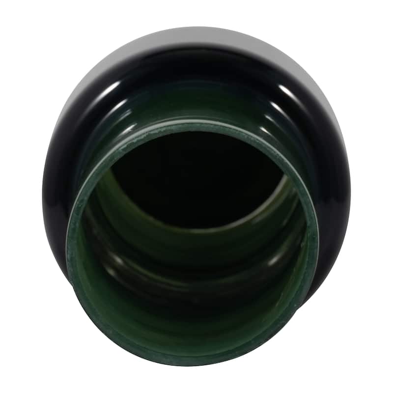 Sagebrook Home Glass Solid Color Modern Cylinder Vase