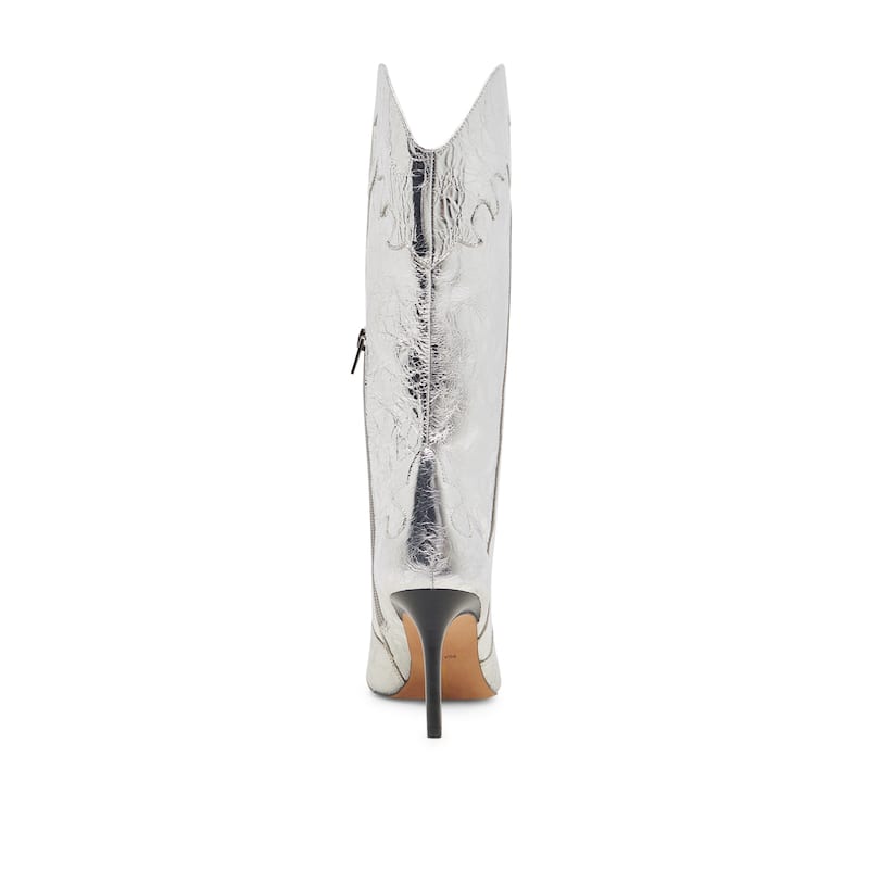 Dolce Vita Kasedy Metallic Leather Western Boot