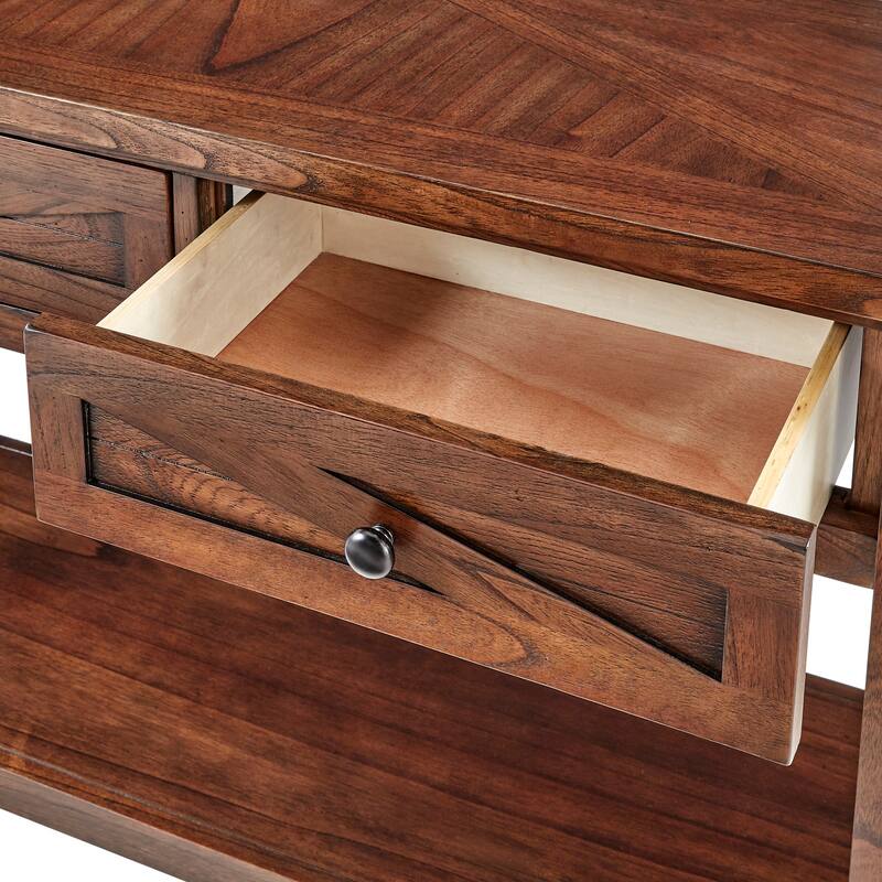 Sheldon Barn Door Coffee Table or Table Set by iNSPIRE Q Classic