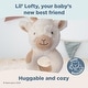 preview thumbnail 5 of 4, Bearington Collection Lil' Lofty 5.5" Giraffe Baby Rattle