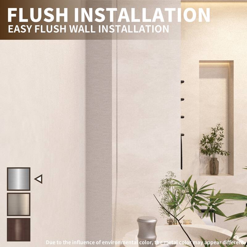 24/30/42/48/60 inch Rectangle Frameless Wall Mounted Bathroom Vanity Mirror