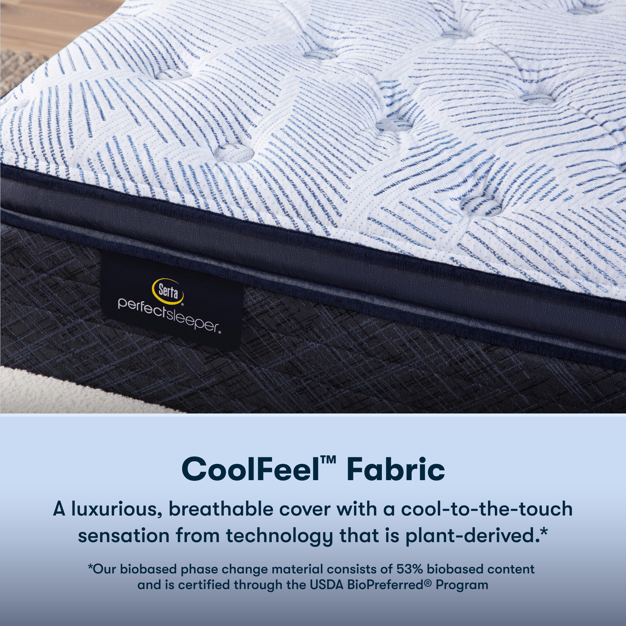 Serta perfect sleeper pillow top mattress topper 5 inch discount