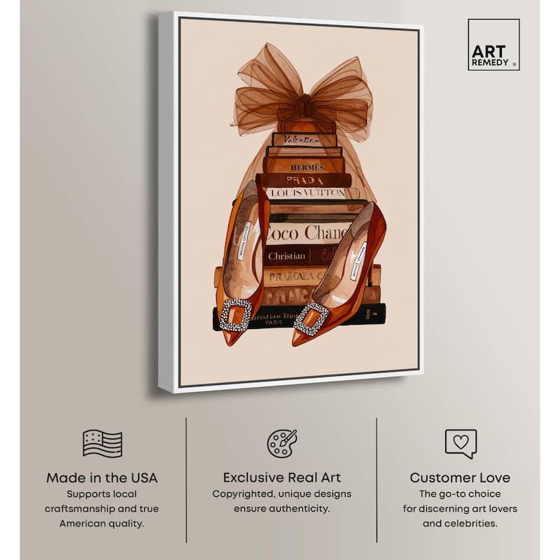 Luxury Lit Canvas by Art Remedy
